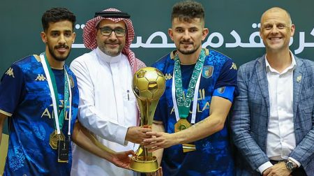 تتويج العلا بكأس الاتحاد السعودي لكرة قدم الصالات