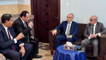 هانى سويلم يتفقد بعثة الري المصري في جنوب السودان ويؤكد تعزيز التعاون المائي