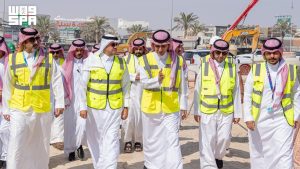 محافظ الأحساء يتفقد أحدث مستجدات مشروع “سڤن” الترفيهي